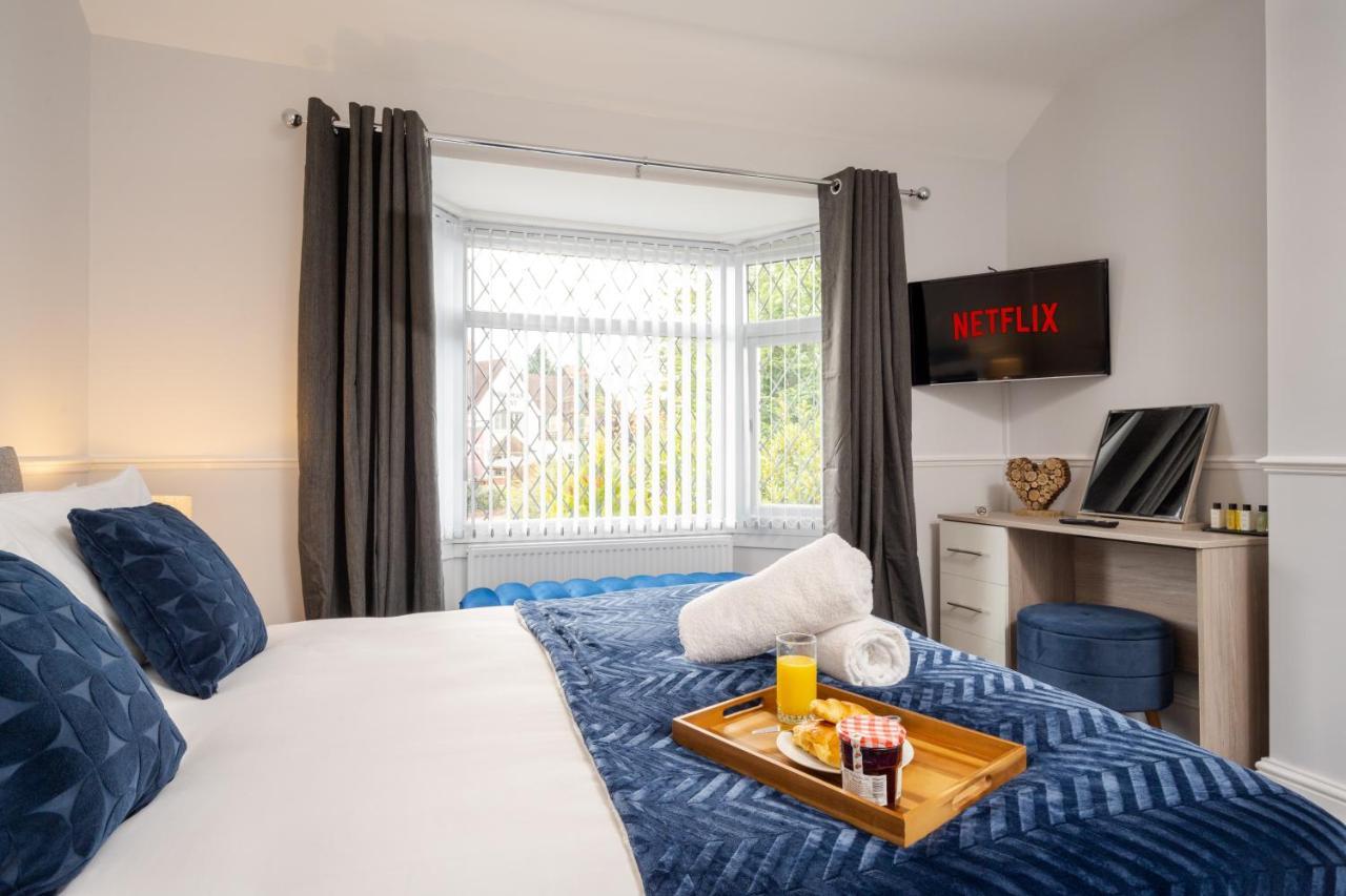 Mulberry House - Luxurious And Modern 4-Bed In Solihull Near Nec,Jlr, Airport, Resorts World, Hs2 Eksteriør billede
